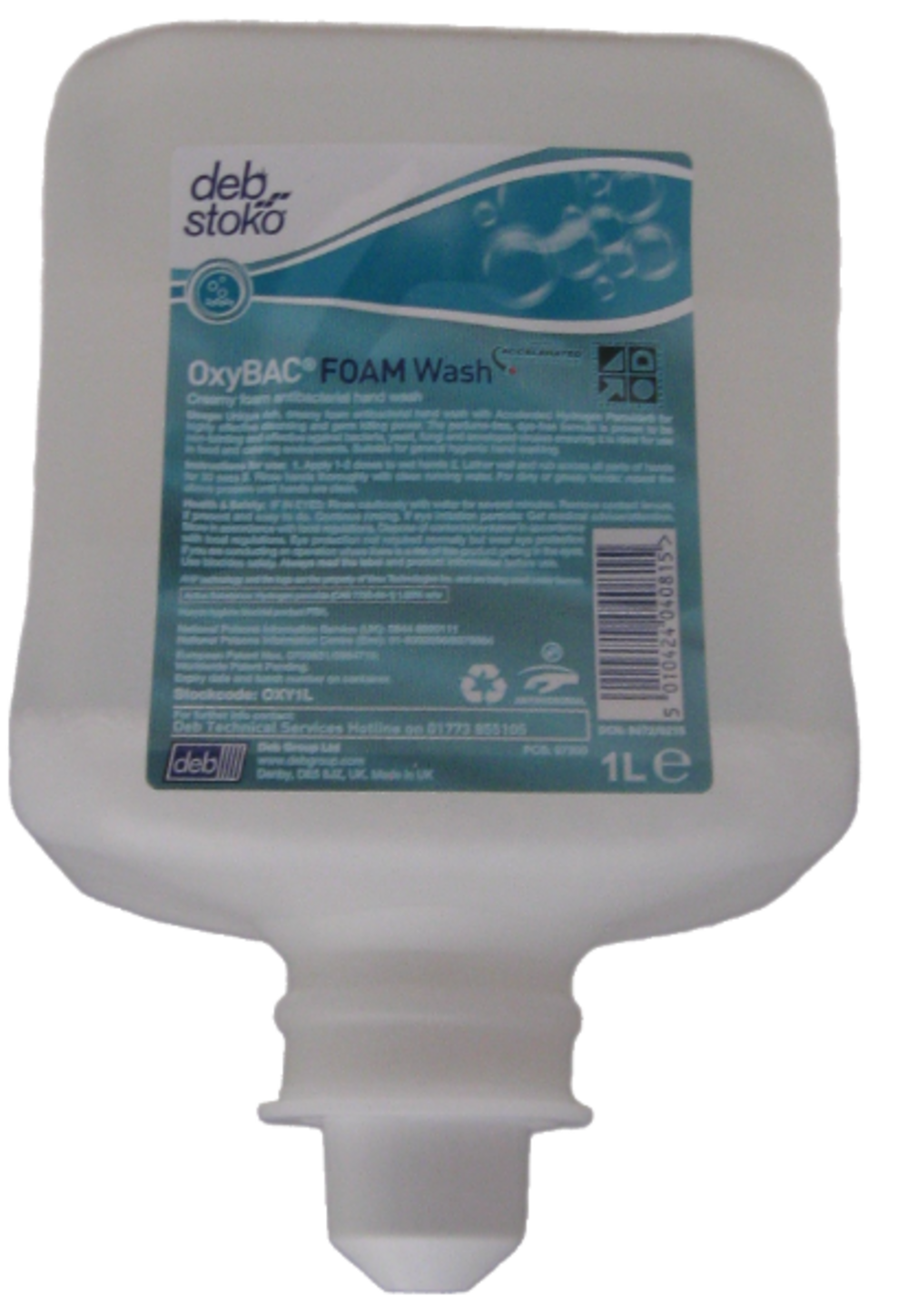 Deb OxyBac Foam Wash