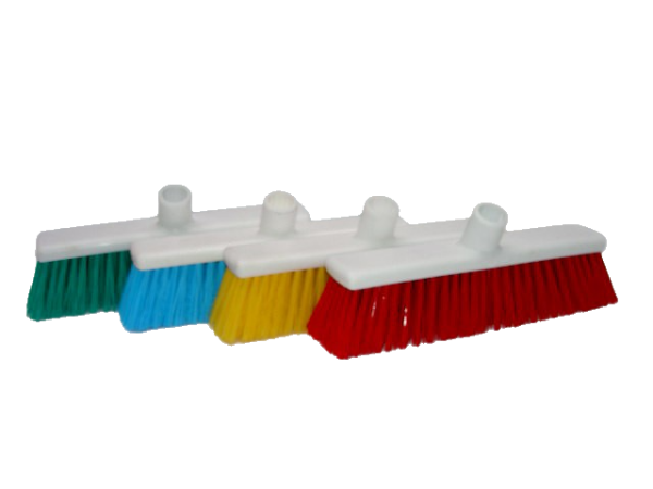 Coloured Hard Sweeping Broom
