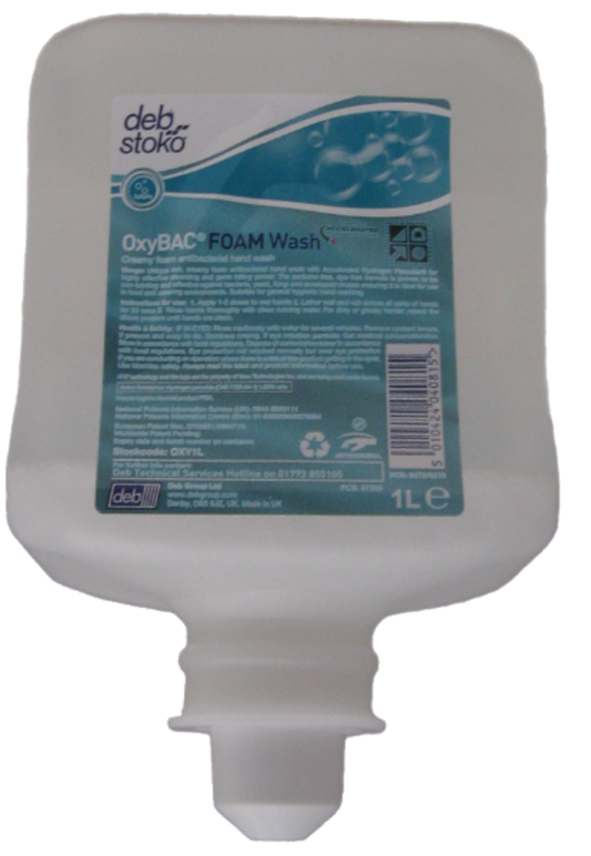 Deb OxyBac Foam Wash
