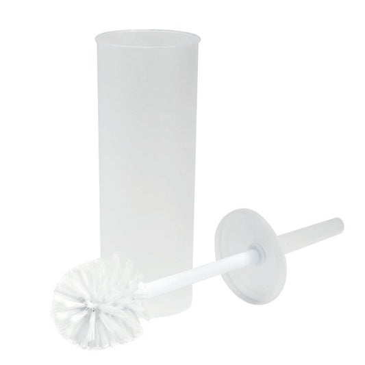 Enclosed Toilet Brush and Holder