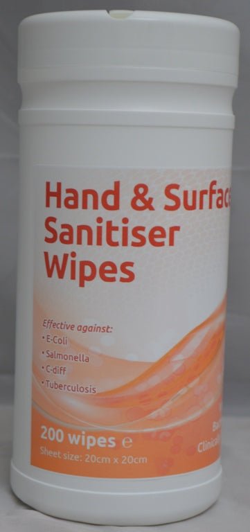 EcoTech Hand and Surface Sanitiser Wipes