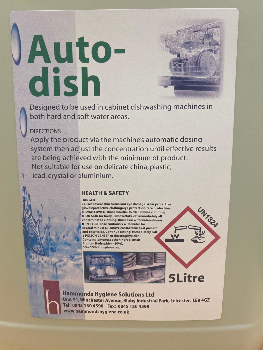 Auto Dishwash Liquid 5lt