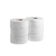 300m Jumbo Toilet Rolls - Recycled paper