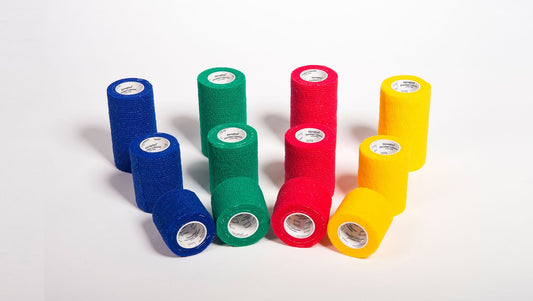 Coloured Cohesive Bandages