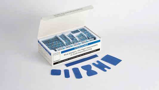 Sterochef Blue Detectable Plasters