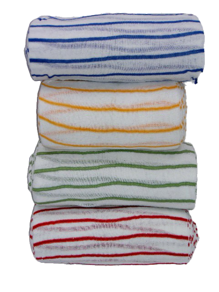 Striped Stockinette Roll