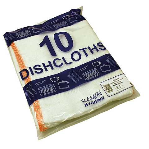 White Stockinette Dishcloths