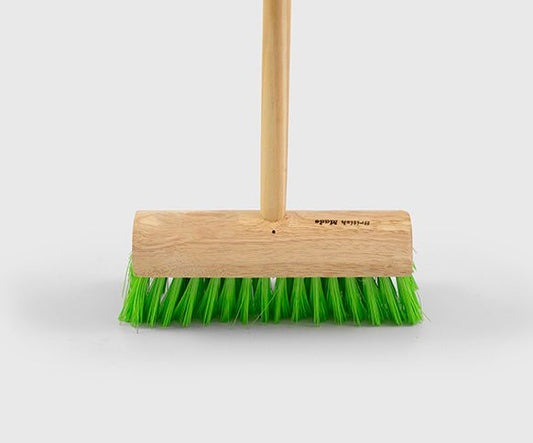 Small Yard Broom with Handle